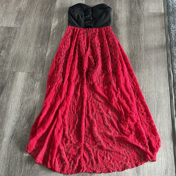 Strapless high/low dress - Picture 2 of 6